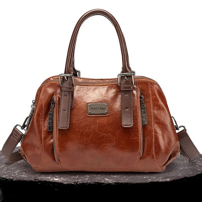 Silke™ | Luxus Leder Schultertasche