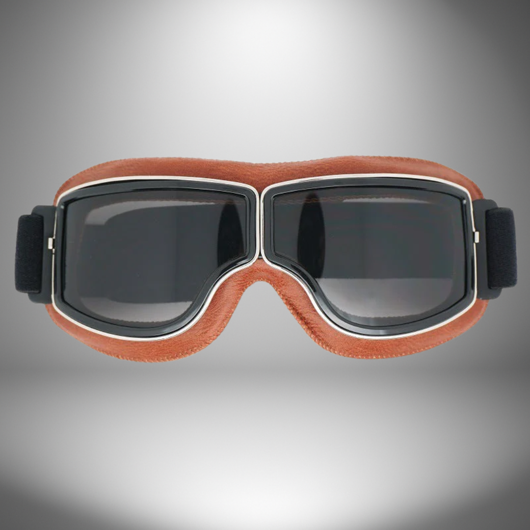 FELIX – Motorradbrille Retro mit UV-Schutz