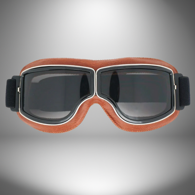 FELIX – Motorradbrille Retro mit UV-Schutz