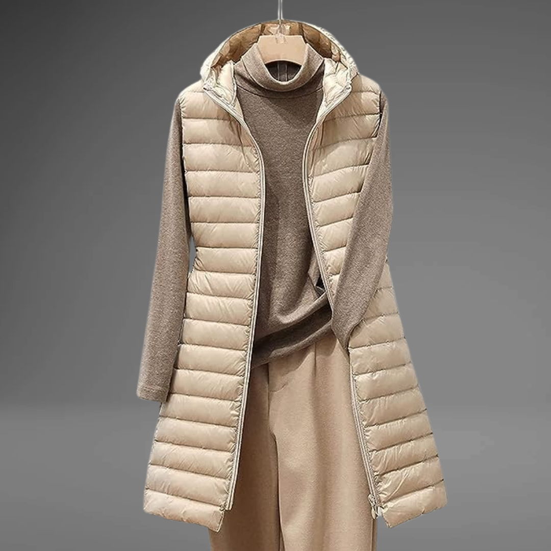 ROMI – Leichtes Gilet mit Kapuze für Frühling & Sommer