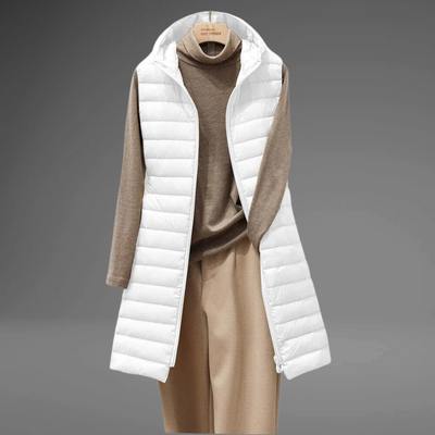 ROMI – Leichtes Gilet mit Kapuze für Frühling & Sommer