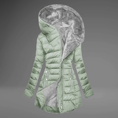 SENNA – Leichter Plüschmantel mit eleganter Silhouette