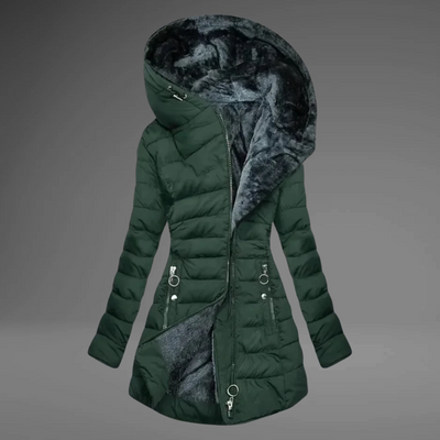 SENNA – Leichter Plüschmantel mit eleganter Silhouette