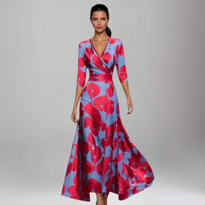 Elle - Maxi Wickelkleid