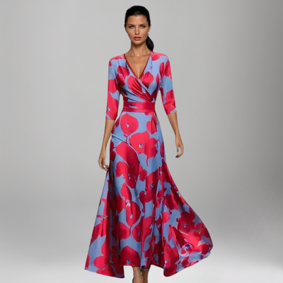 Elle - Maxi Wickelkleid