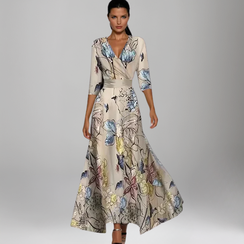 Elle - Maxi Wickelkleid