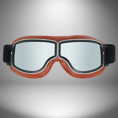 FELIX – Motorradbrille Retro mit UV-Schutz