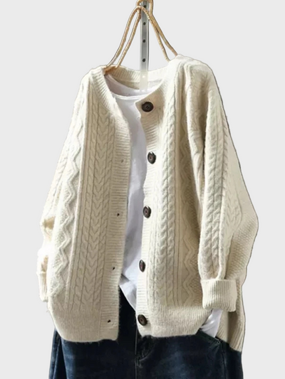 Solene | Kabelstrick-Cardigan