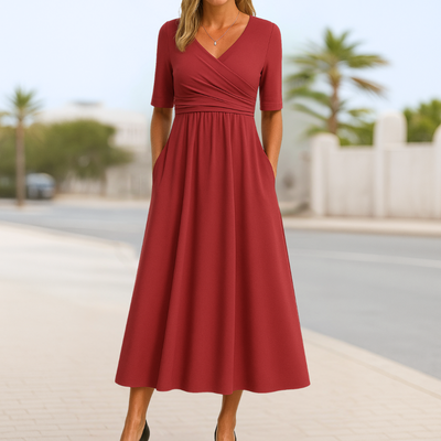 NIKA | Elegante und Fließende Kleid