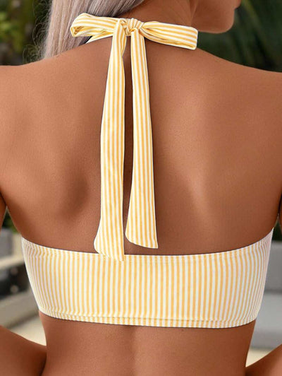 Claudia - Bikini mit Nadelstreifen
