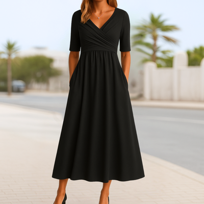 NIKA | Elegante und Fließende Kleid