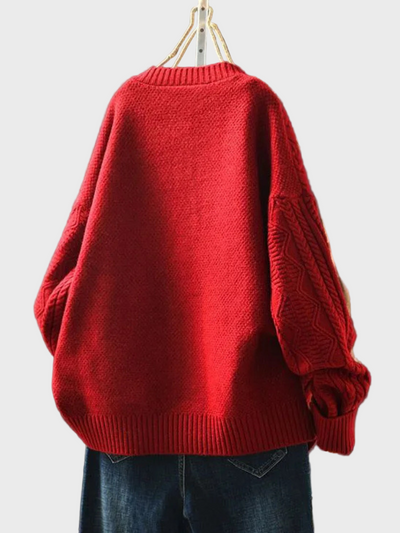 Solene | Kabelstrick-Cardigan