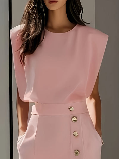 Josefine - Elegantes Midikleid mit Schlitz