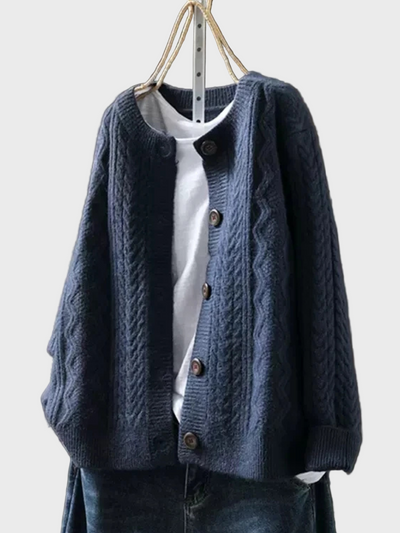 Solene | Kabelstrick-Cardigan