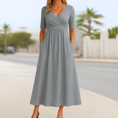 NIKA | Elegante und Fließende Kleid