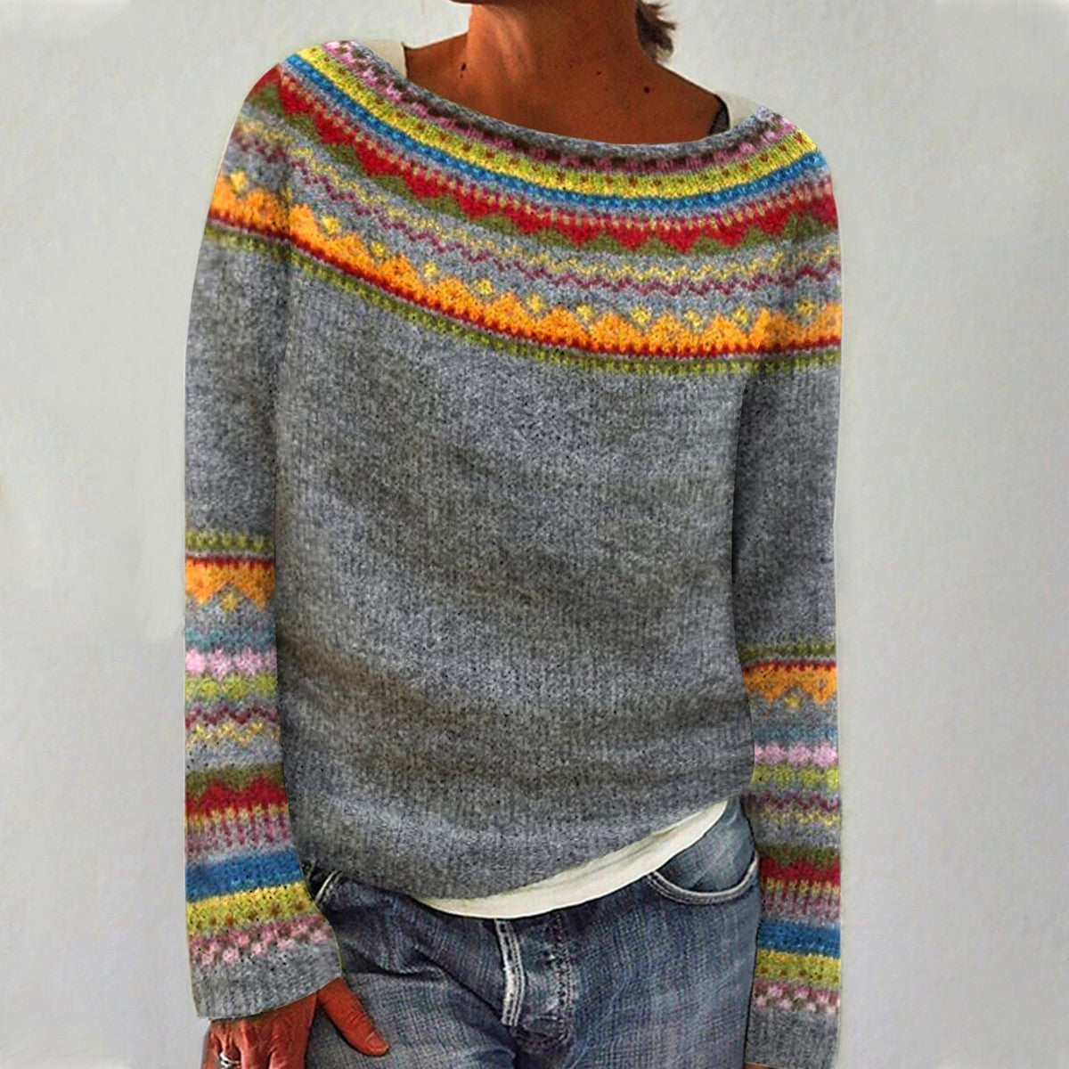 Armida - Retro Herbstpullover