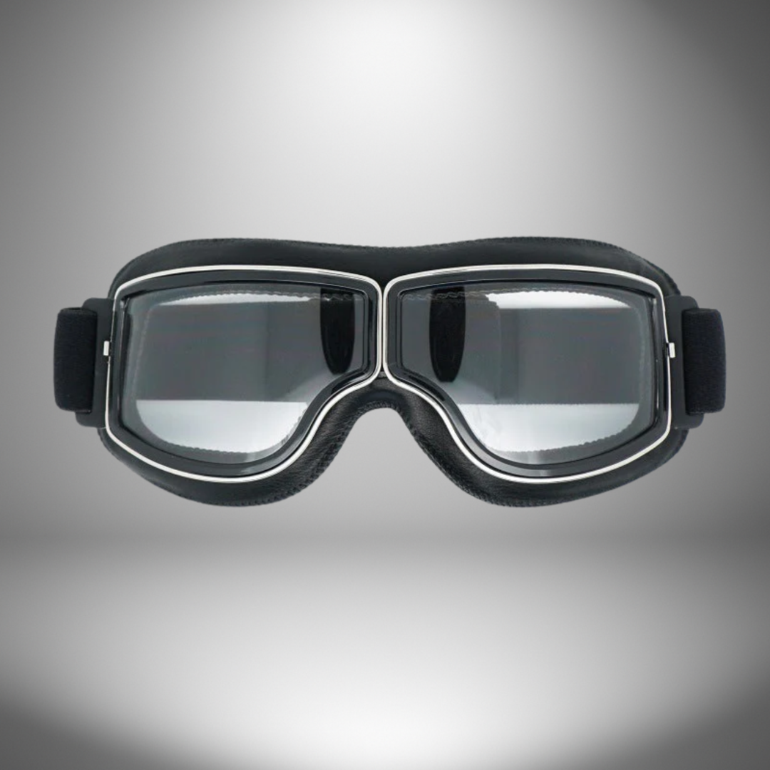 FELIX – Motorradbrille Retro mit UV-Schutz