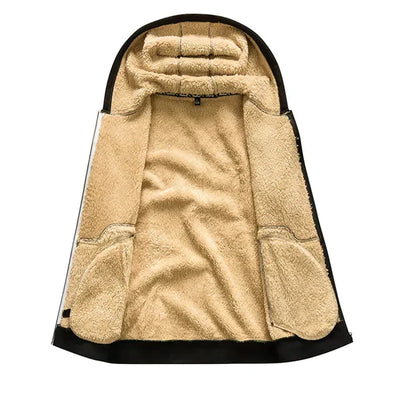 Gilben - Winterjacke für Männer mit Kapuze und Fleece-Futter