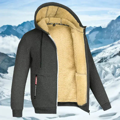 Gilben - Winterjacke für Männer mit Kapuze und Fleece-Futter