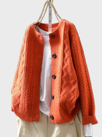 Solene | Kabelstrick-Cardigan