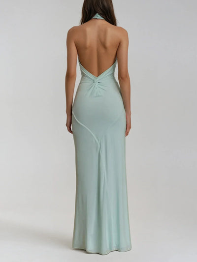 Lynn - Maxi-Halterkleid