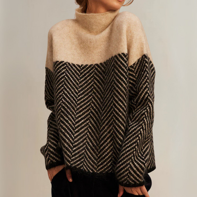 Norah | Baumwoll-Rollkragenpullover