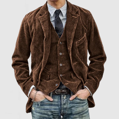 Adam™ - Weste und Jacke aus Wolle