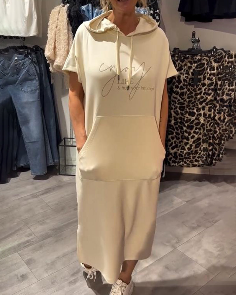 Vera – Lässiges Kapuzenkleid mit Stil