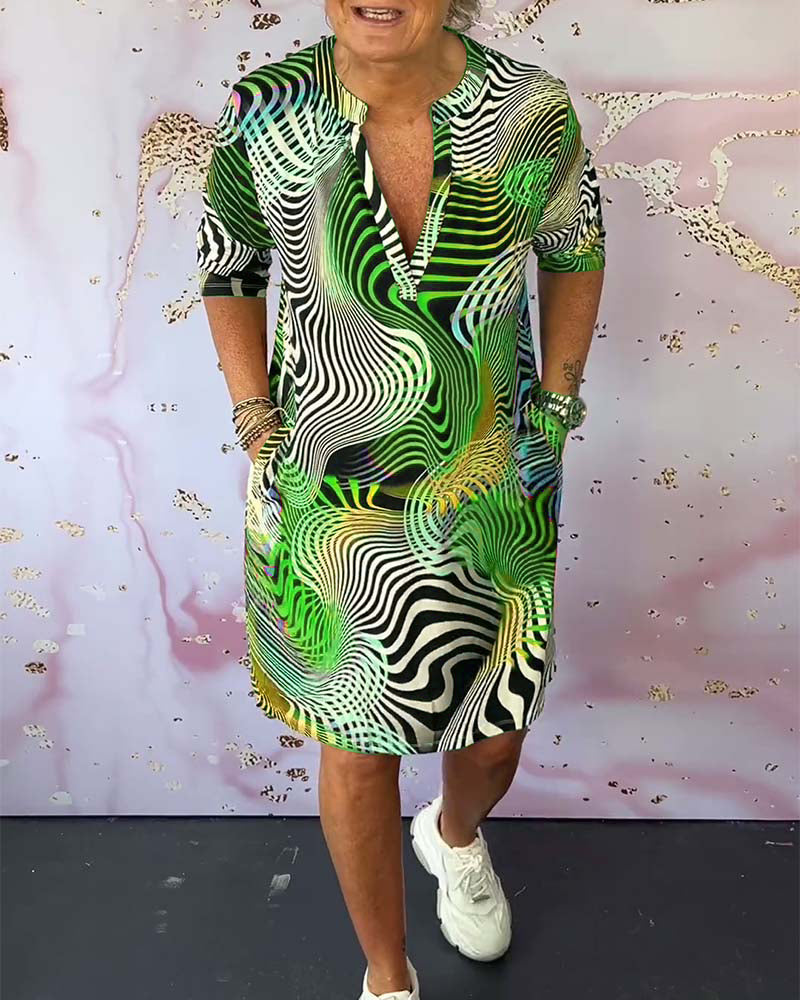 Nina - Helle Hemdblusenkleid