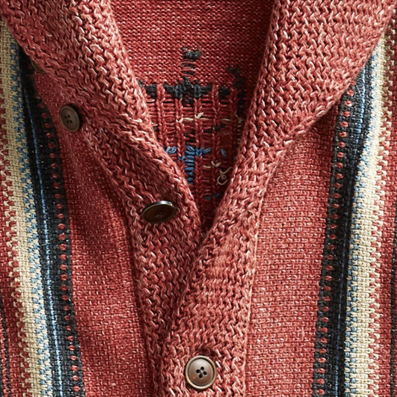 Cardigan Jacquard Vintage Nobuyuki