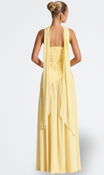 Eva - Trägerloses Maxi-Kleid