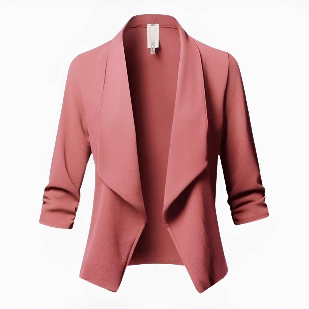 Eleganter Blazer Mit Langen Ärmeln Für Damen | Formal