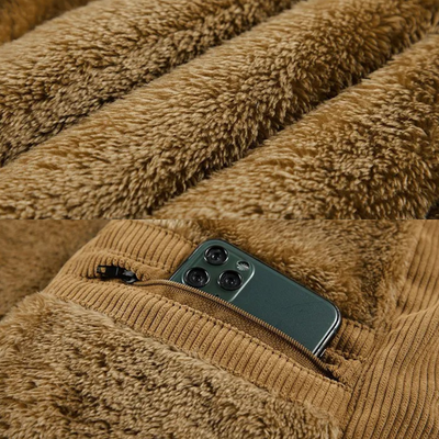 Winter-Weste aus Cord