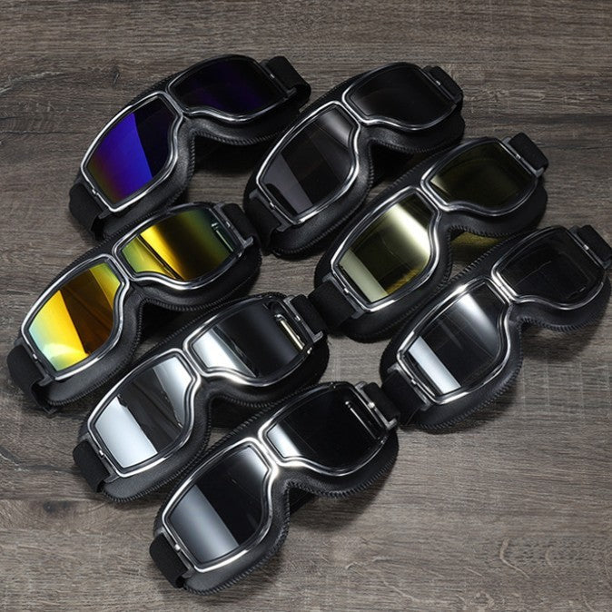 MAX – Retro Motorradbrille mit Stilfaktor