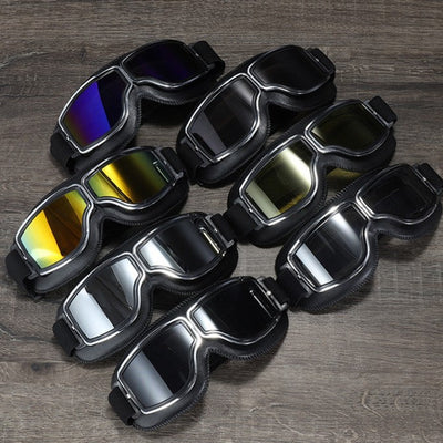 MAX – Retro Motorradbrille mit Stilfaktor