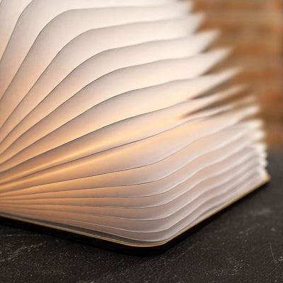 Handgemachte Leseglück-Lampe