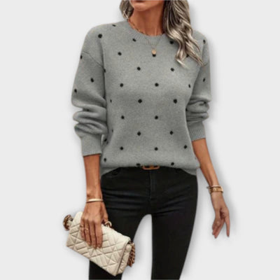 Milava™ | Weicher gepunkteter Pullover