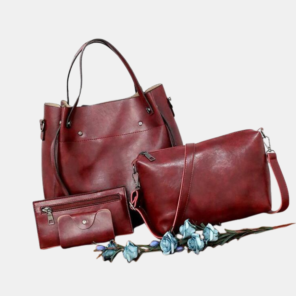 VENEDIG | ELEGANTES 4-TEILIGES TASCHENSET