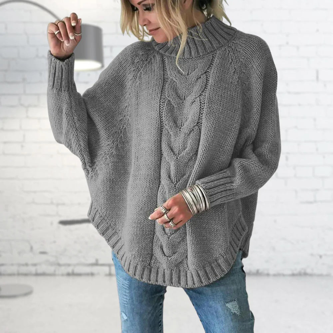 Elysian | Strickpullover mit Kabelmuster