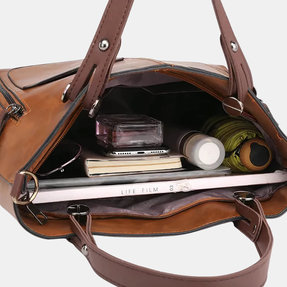 GAIL | VINTAGE LEDER CROSSBODY BAG