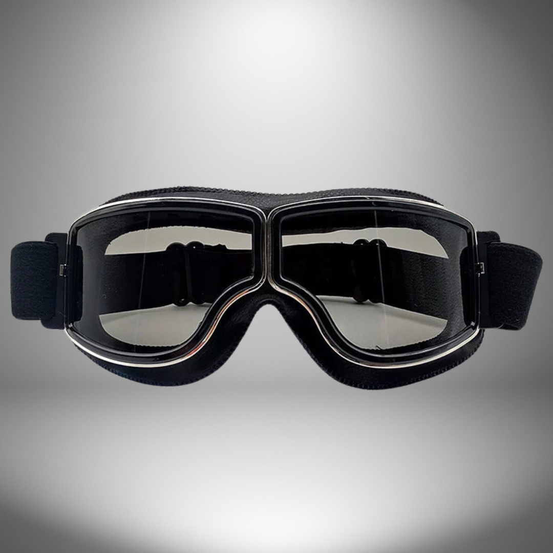 FELIX – Motorradbrille Retro mit UV-Schutz