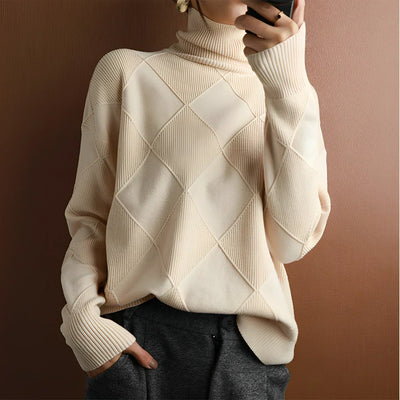 Marcelle | Großer Rollkragenpullover