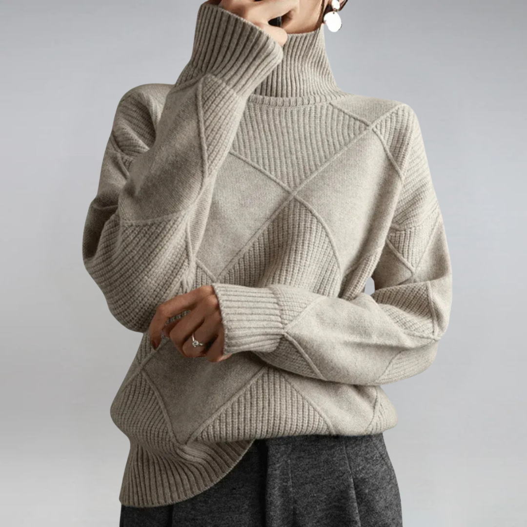 Lauren | Luxe Kaschmir Rollkragenpullover