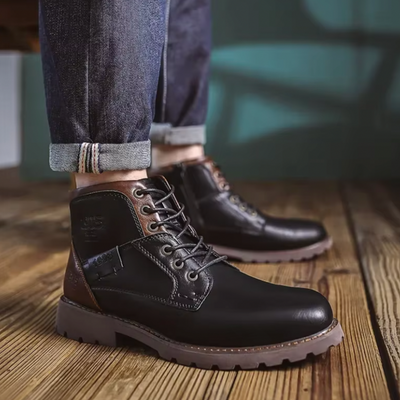 Aaron™ | Vintage-Lederstiefel