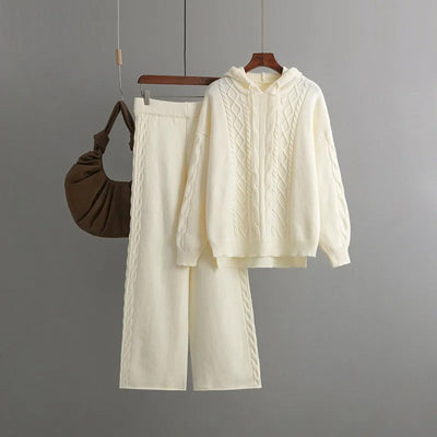 Firenze™ - Super Bequemes Oversize-Strickkombinationsensemble