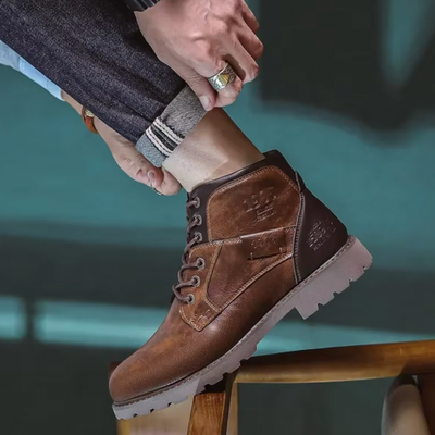 Aaron™ | Vintage-Lederstiefel