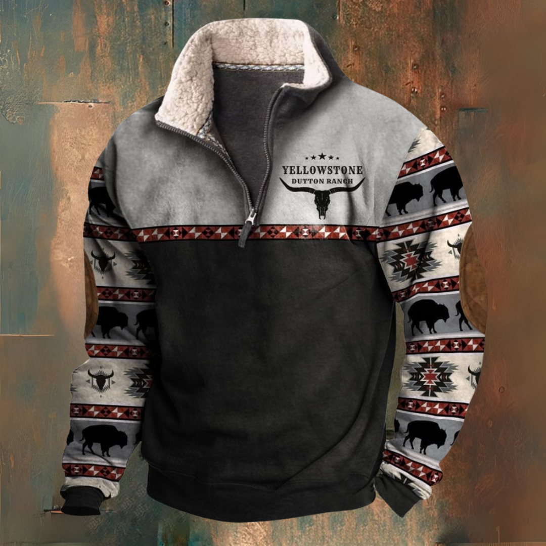 RODEO — Halbreißverschluss Herbst-Winter Jacke