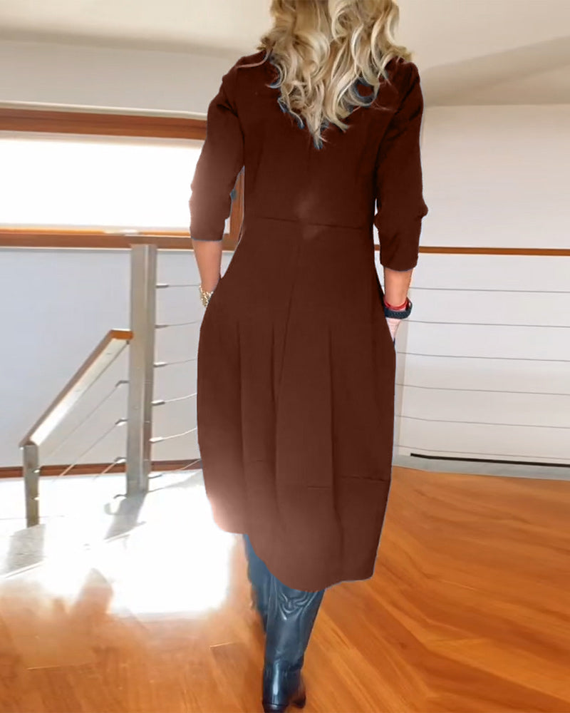 Ellie - Elegantes Midi-Kleid