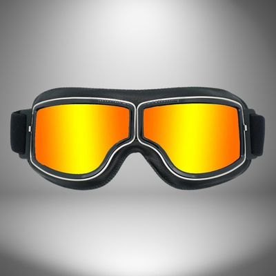 FELIX – Motorradbrille Retro mit UV-Schutz