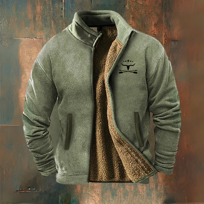 Komfortable Strickjacke für Herren